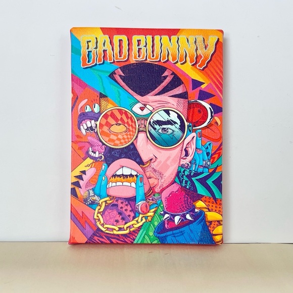 Bad Bunny Canvas Art - Picture 1 of 3
